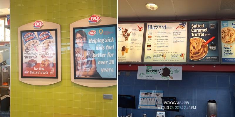 Dairy Queen (Treat) Menu