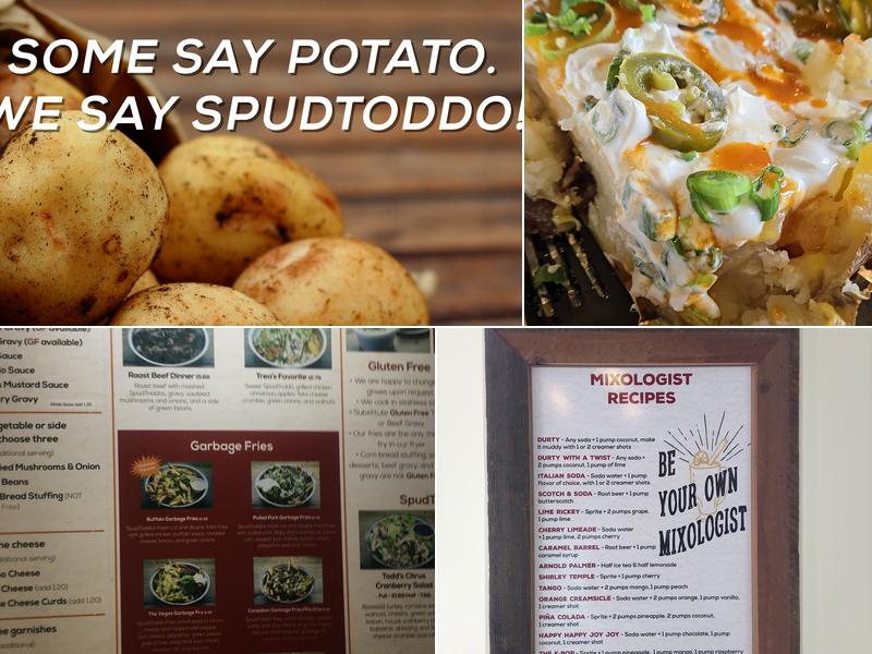 SpudToddos Menu