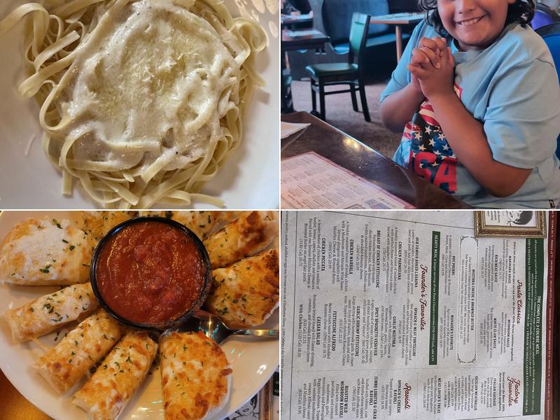 The Old Spaghetti Factory Menu