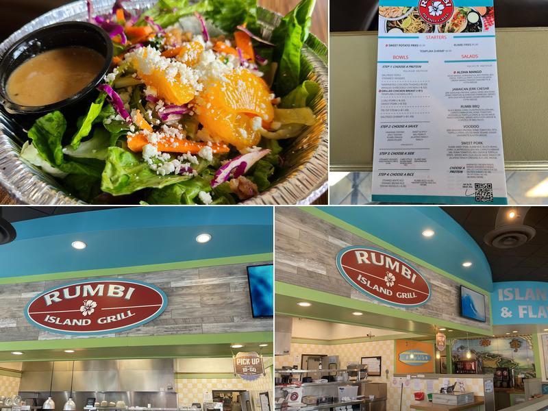 Rumbi Island Grill Menu