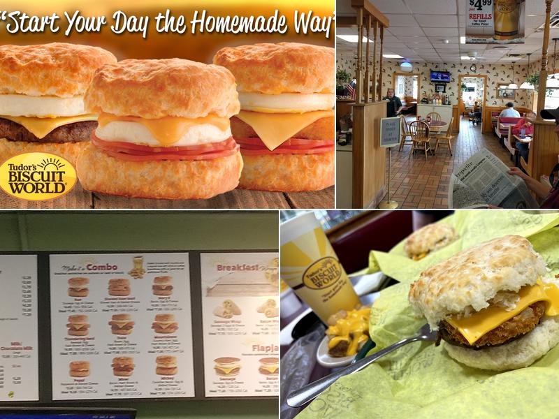 Tudor's Biscuit World Menu