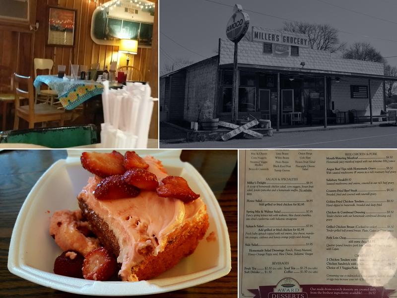 Miller's Grocery A Country Cafe Menu