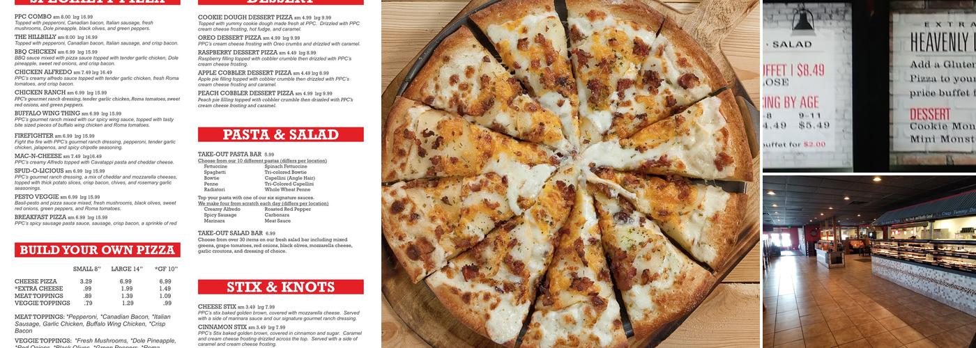 Pizza Pie Cafe Menu