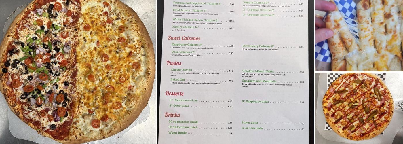 Gio's Pizza fusion Menu