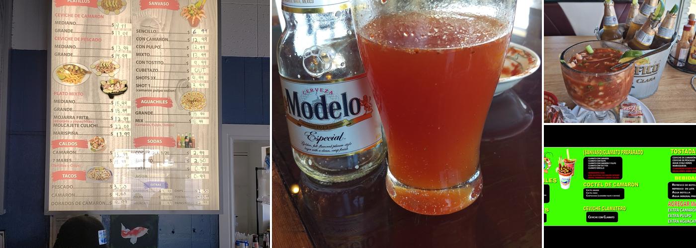 Mariscos El Pariente Sanvaso Menu