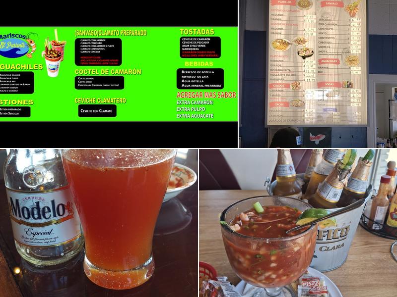 Mariscos El Pariente Sanvaso Menu