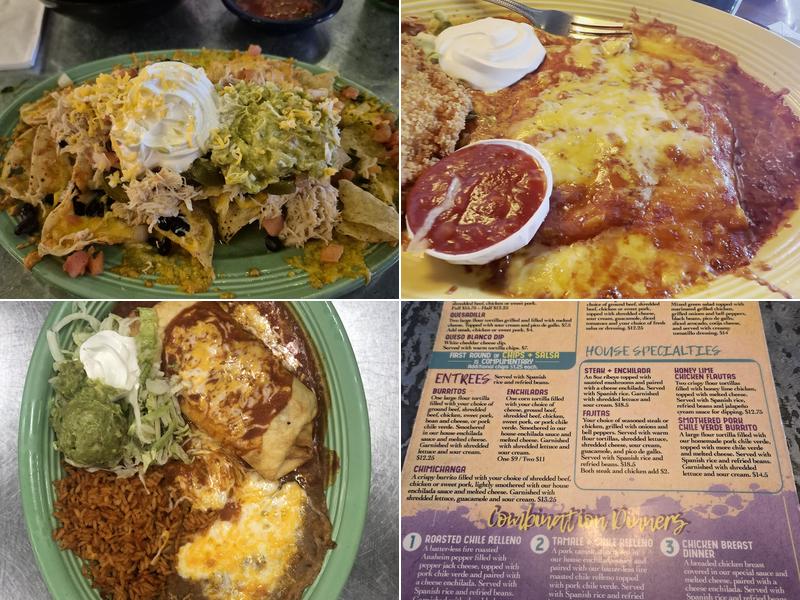 Orlando's Mexican Restaurant Menu