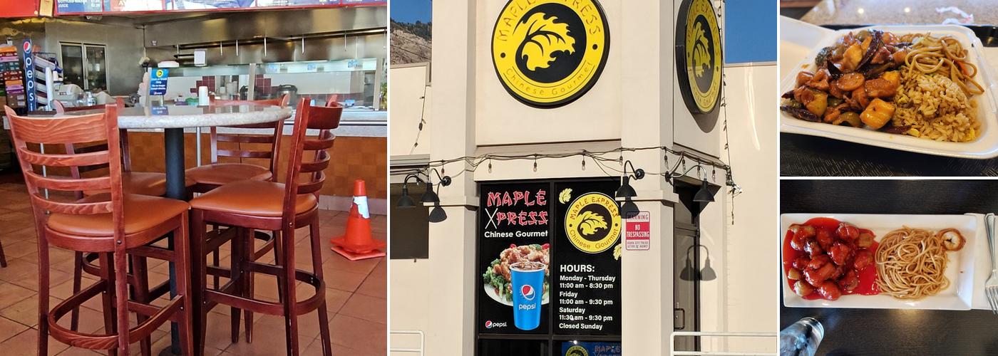 Maple Express Menu
