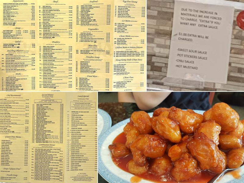 Zhang's Chinese Kitchen Menu