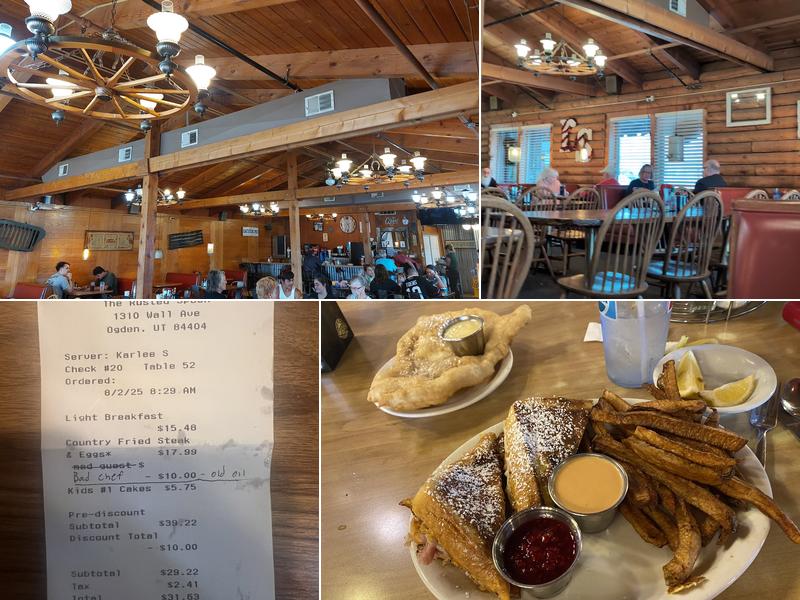 The Rusted Spoon Ogden Menu