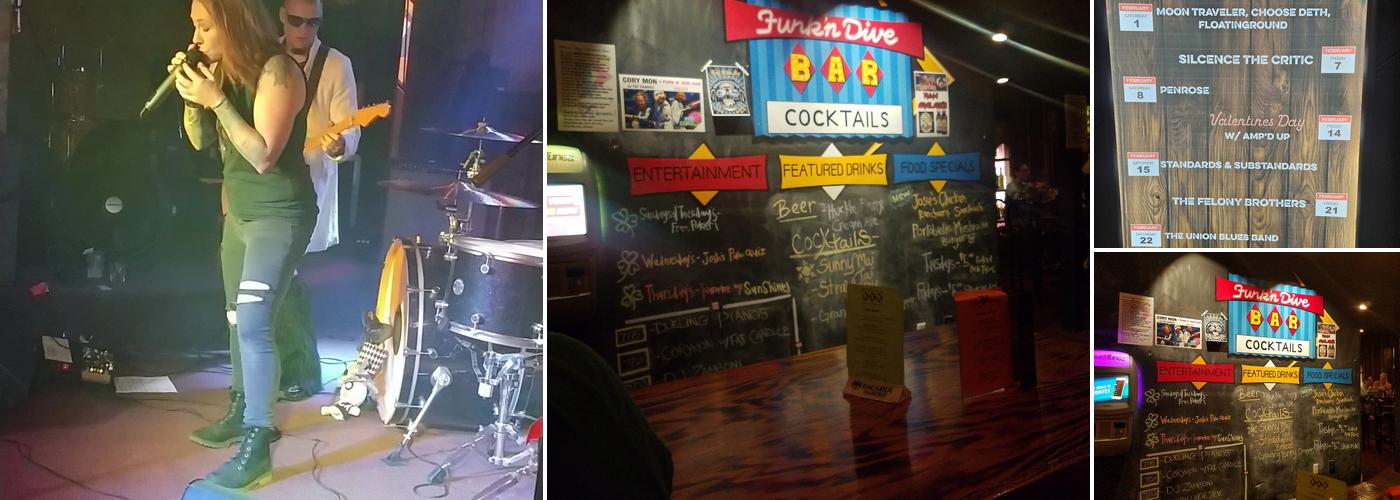 Funk 'n Dive Bar Menu