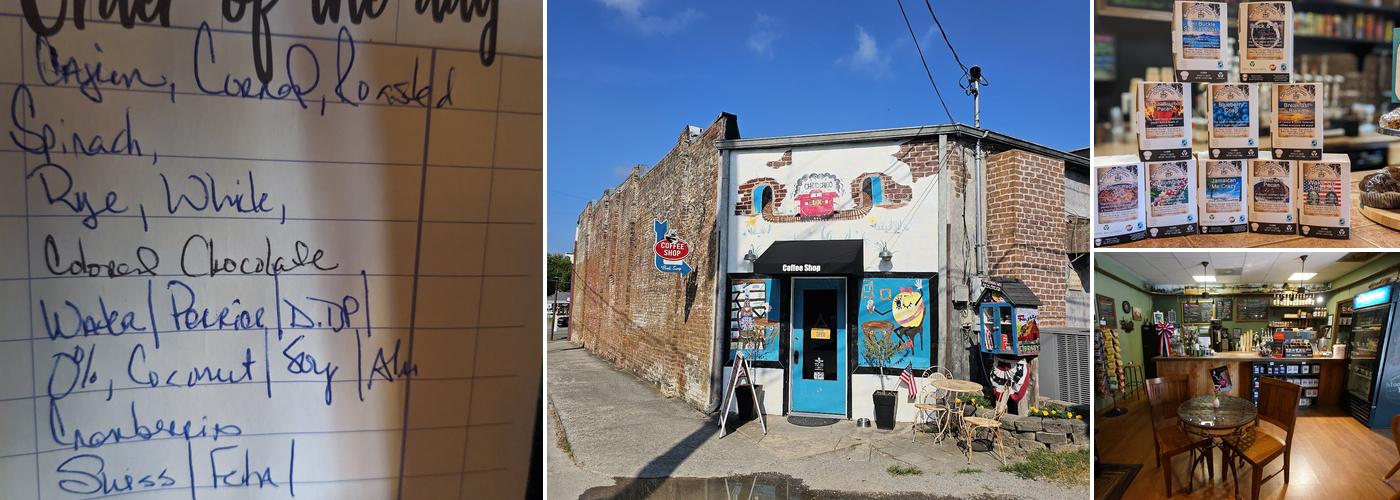 Bell Buckle Coffee Shop & Book Swap Menu