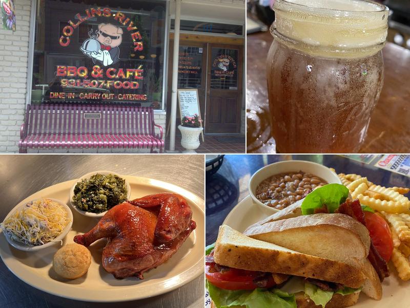 Collins River BBQ & Cafe 117 E Main St, McMinnville