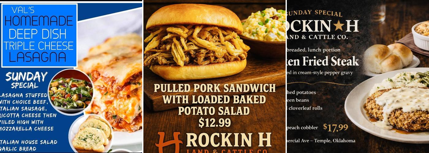 Robert Hale LLC Menu