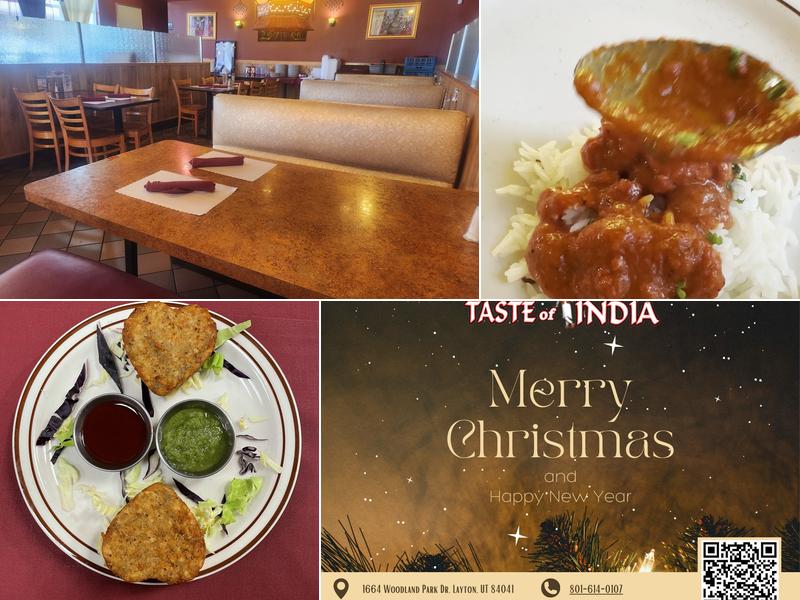 Taste of India Menu