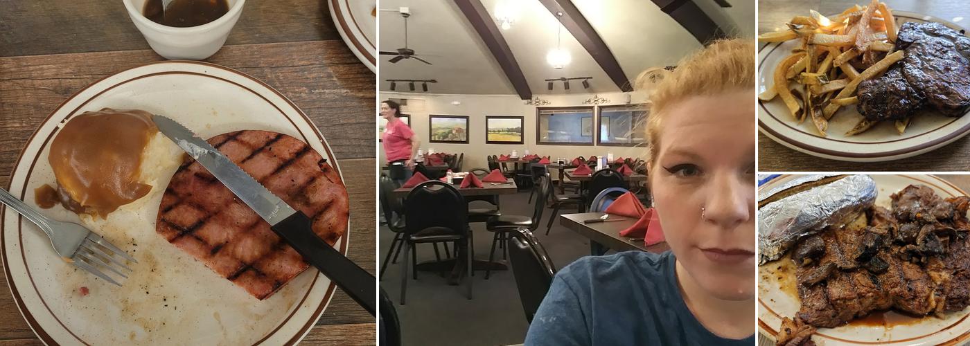 Wright's Family Steak House Menu