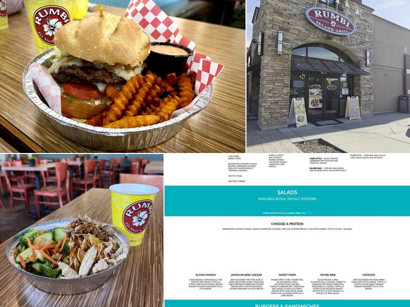 Rumbi Island Grill Menu