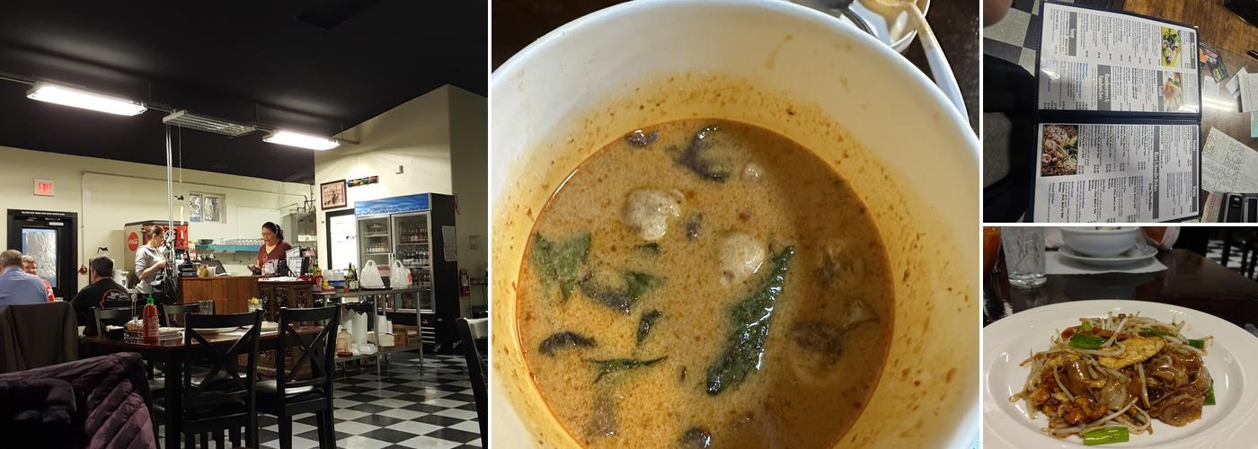 White House Thai/American Menu