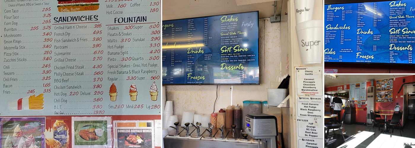 Frosty Mill Menu