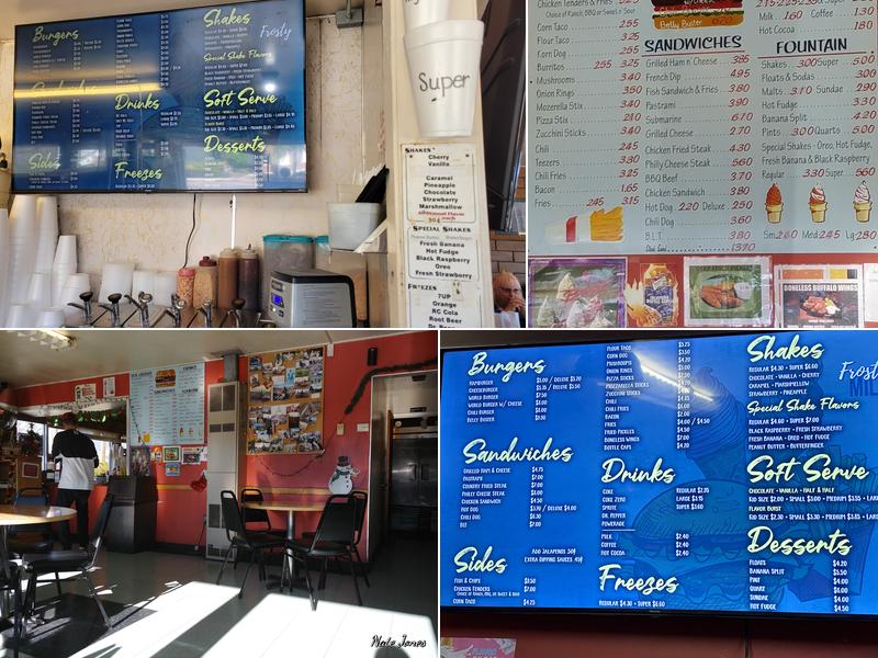 Frosty Mill Menu