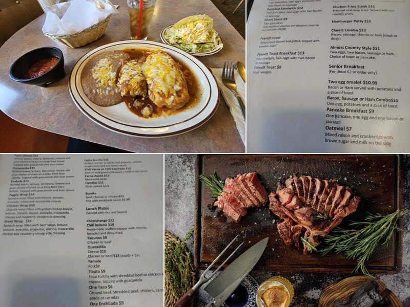 Lassen's Steaks and El Tepeyac Grille Menu