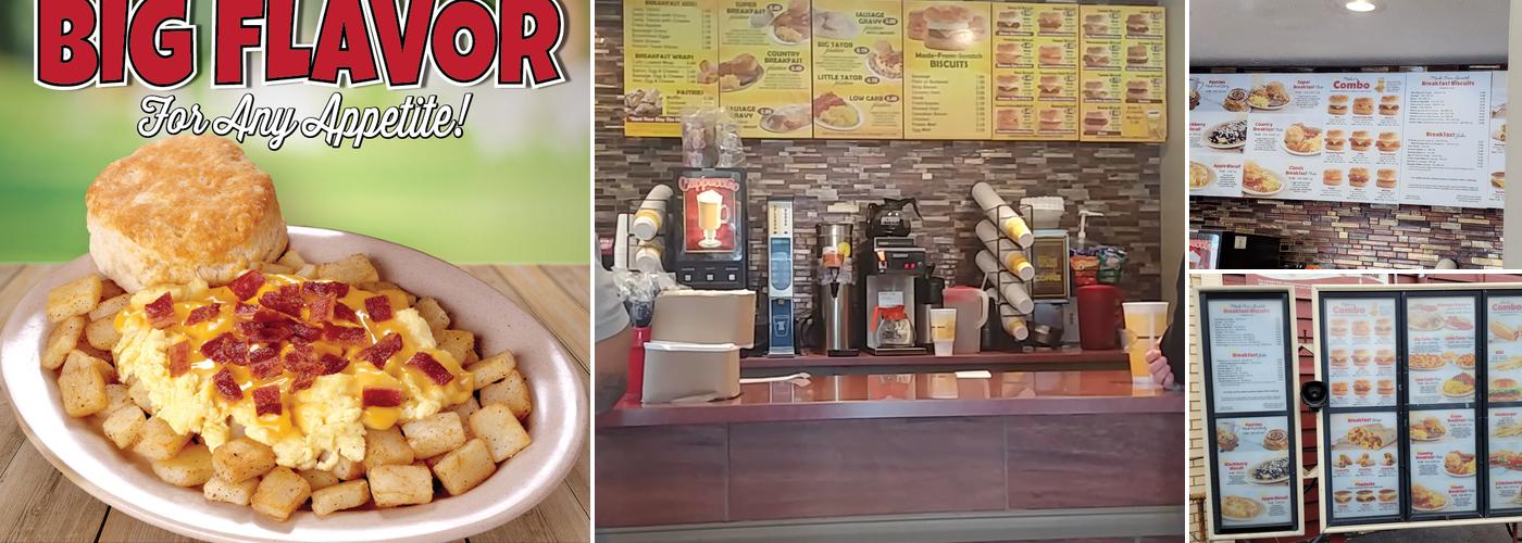 Tudor's Biscuit World Menu