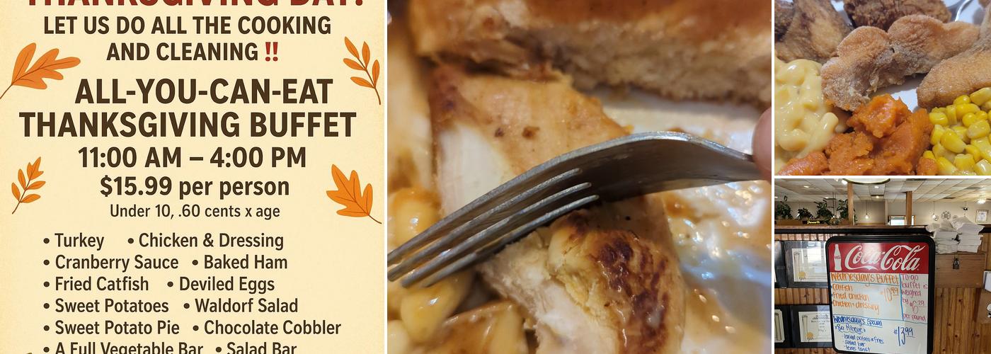 Hig's Restaurant Menu