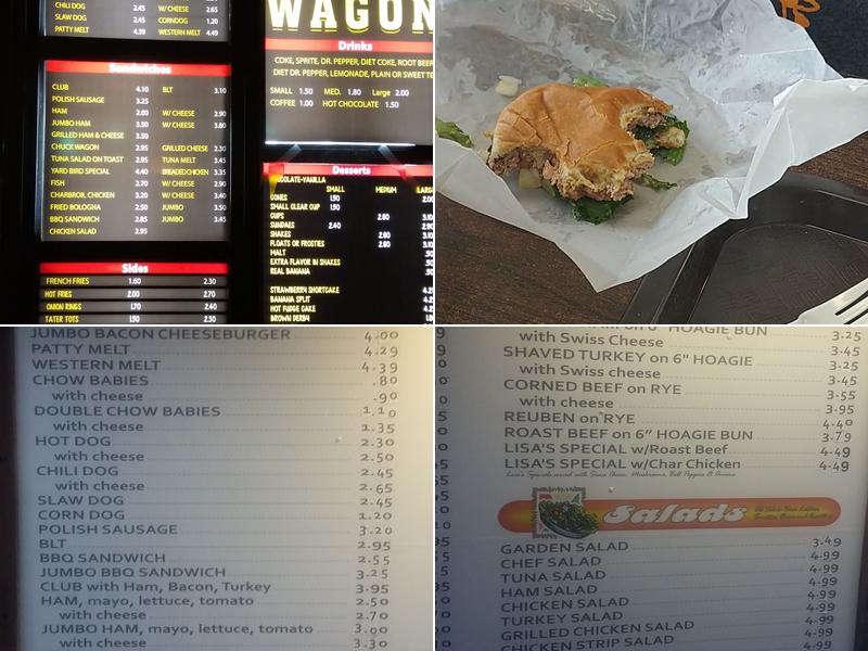 Chow Wagon Menu