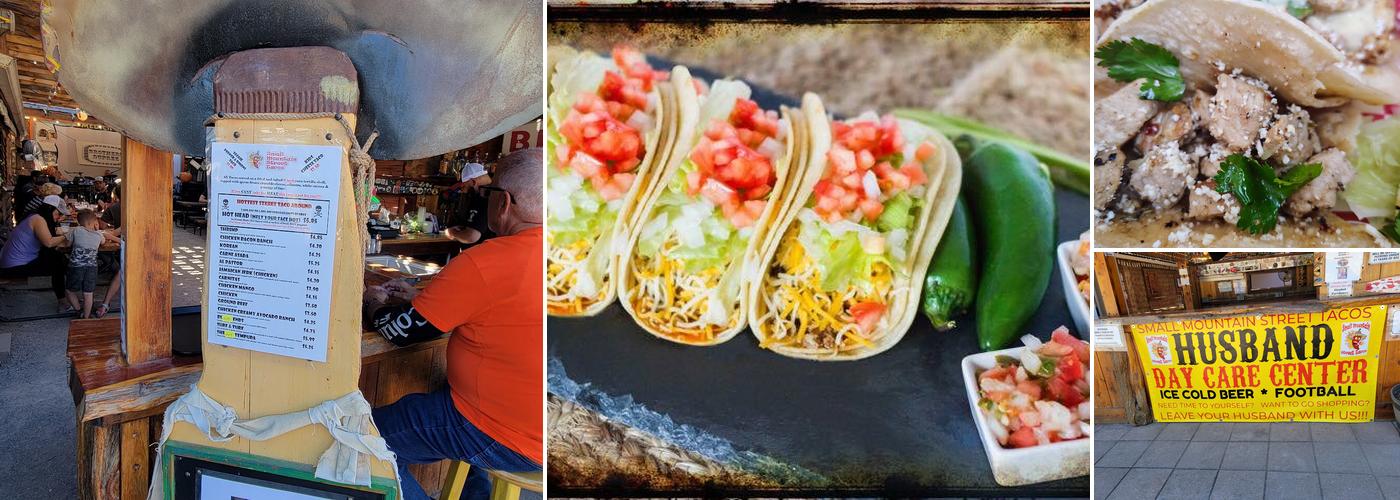 Small Mountain Street Tacos Menu