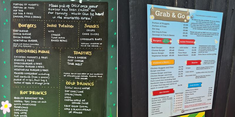 The Grill & Co at Old MacDonald's Farm Menu