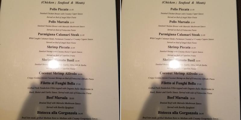Luciano's Cucina Di Pasta Menu