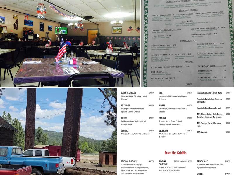 Graeagle Restaurant Menu