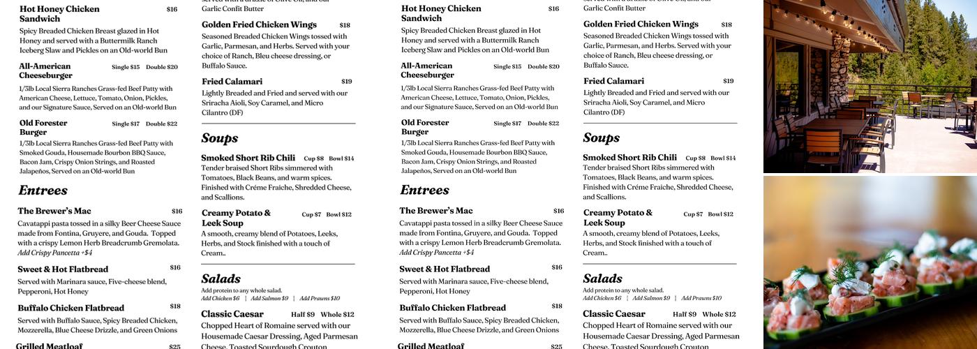 Longboards Bar & Grill Menu