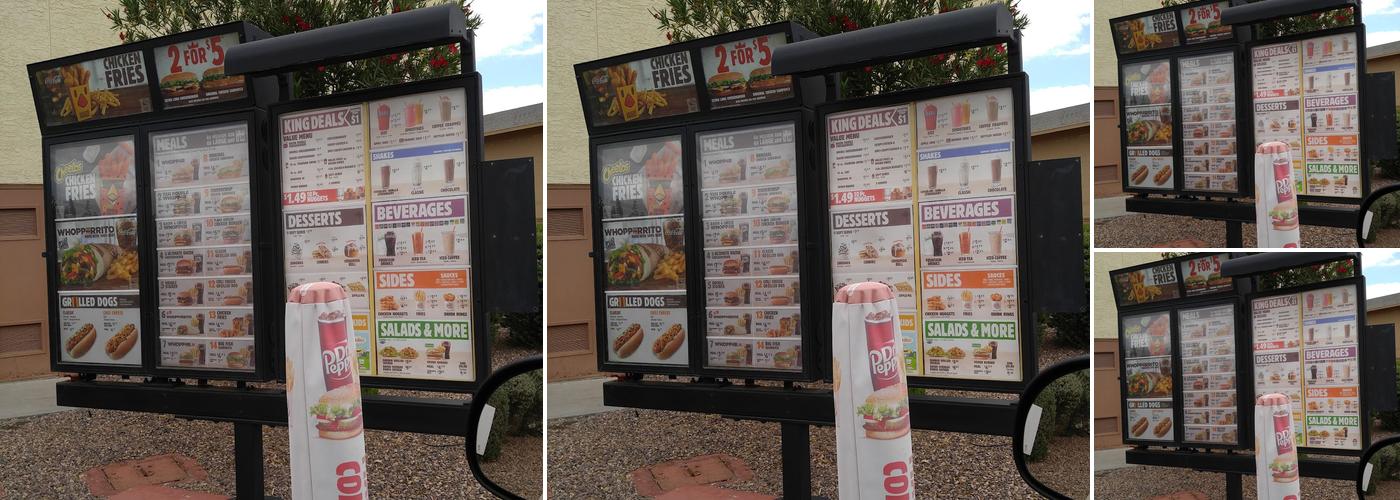 Burger King Menu