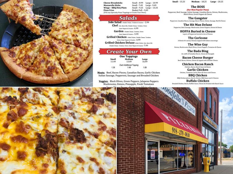 Goodfella's Pizzeria Menu