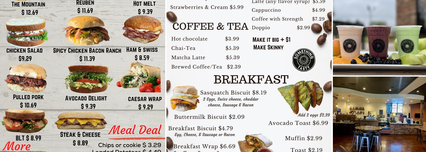 Something Tasty Menu