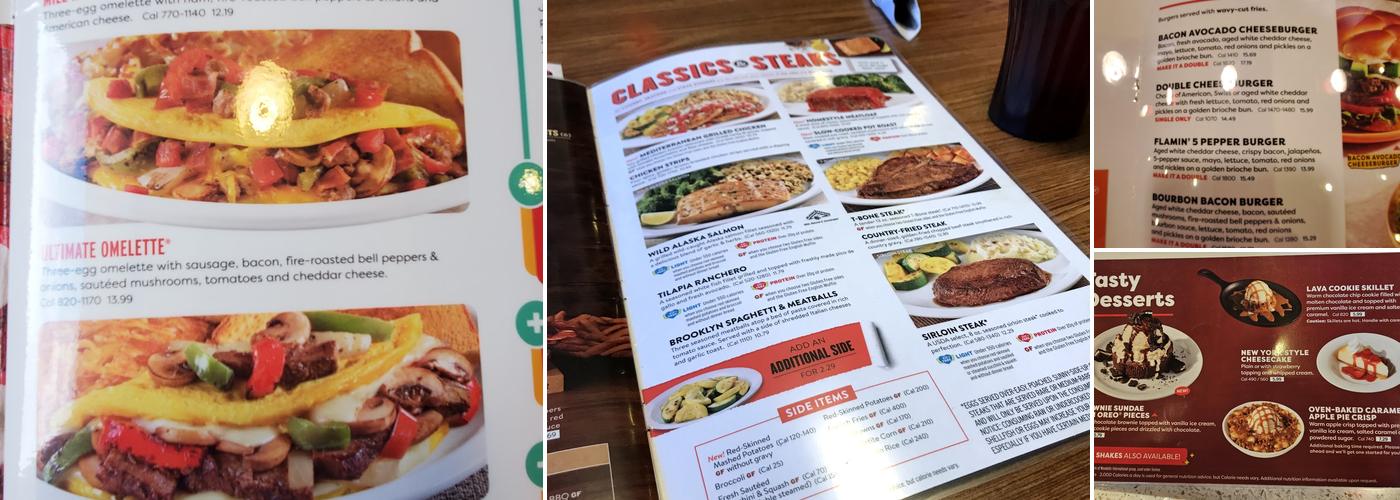 Denny's Menu