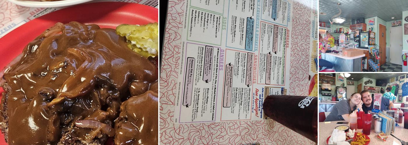 Boomarang Diner Menu