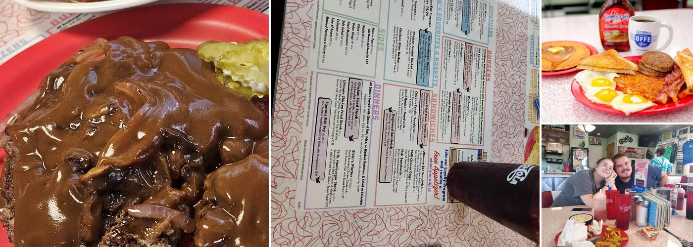 Boomarang Diner Menu