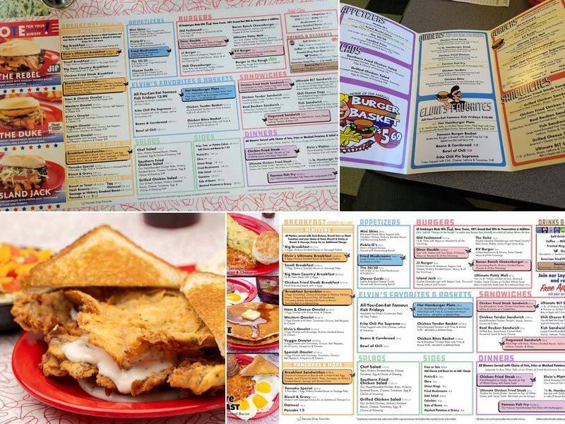 Boomarang Diner - Muskogee Eastside Menu