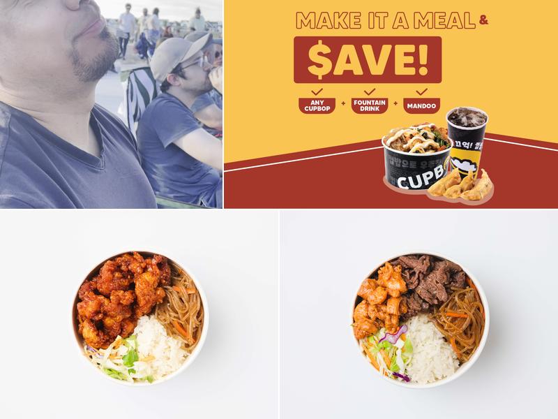 Cupbop - Korean BBQ in a Cup Menu