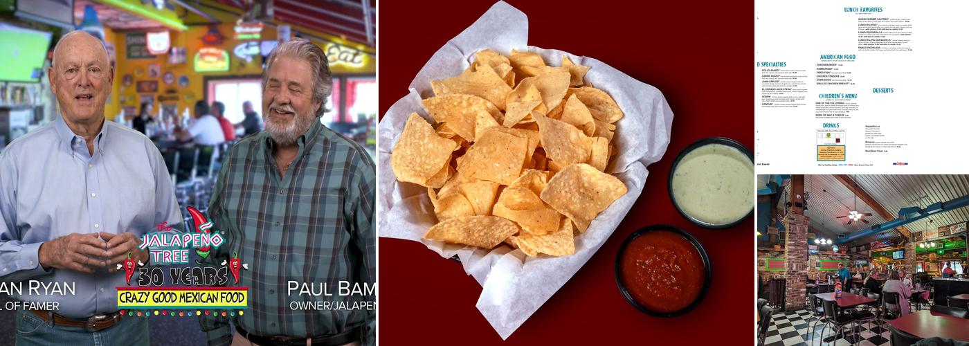 The Jalapeno Tree Menu