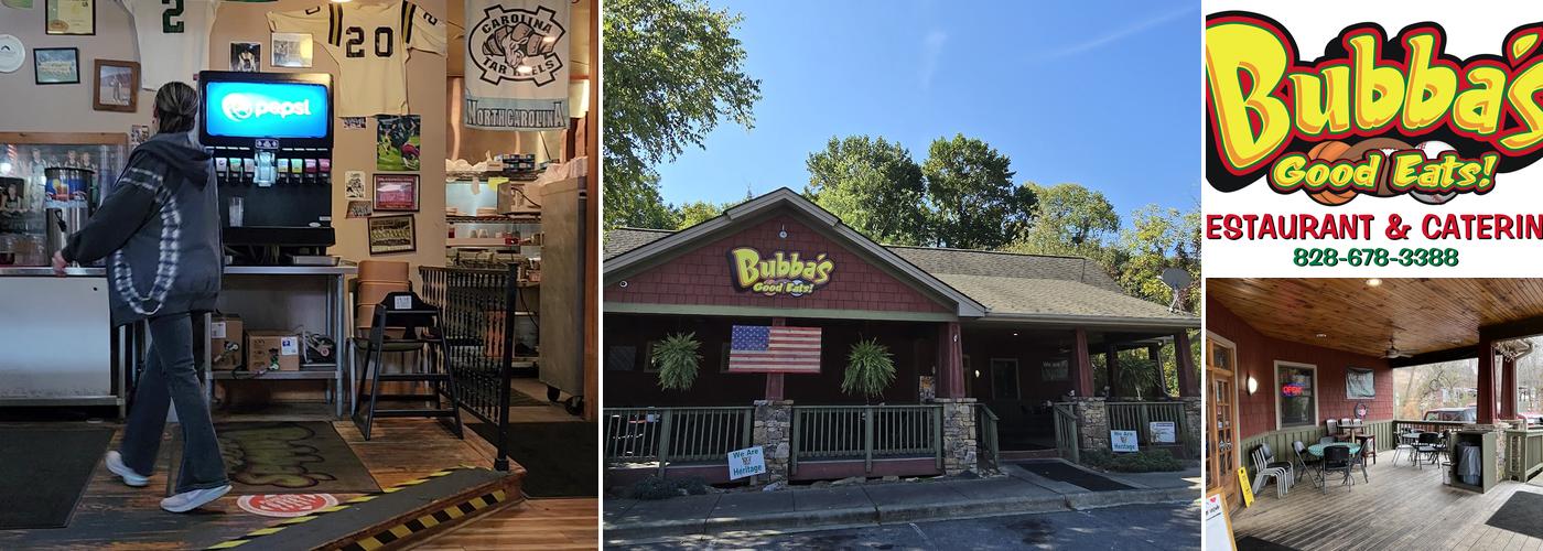 Bubba's Good Eats Menu