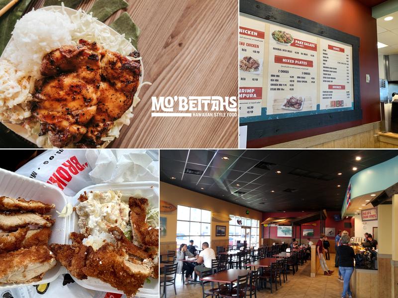 Mo' Bettahs Hawaiian Style Food Menu