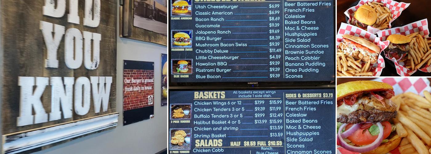 Chubby's Cafe Saratoga Springs Menu