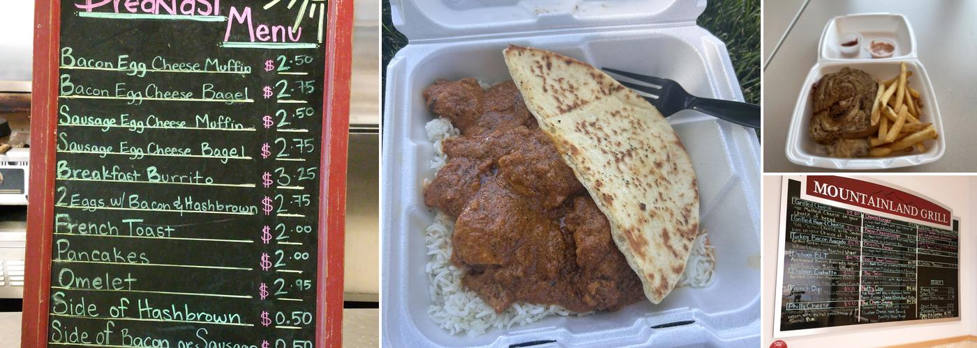 Mountainland Grill Menu