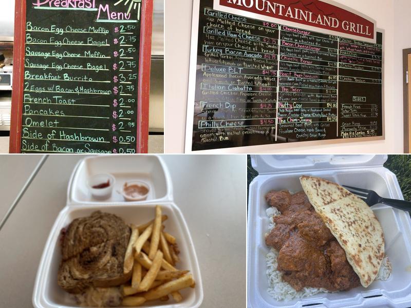 Mountainland Grill Menu