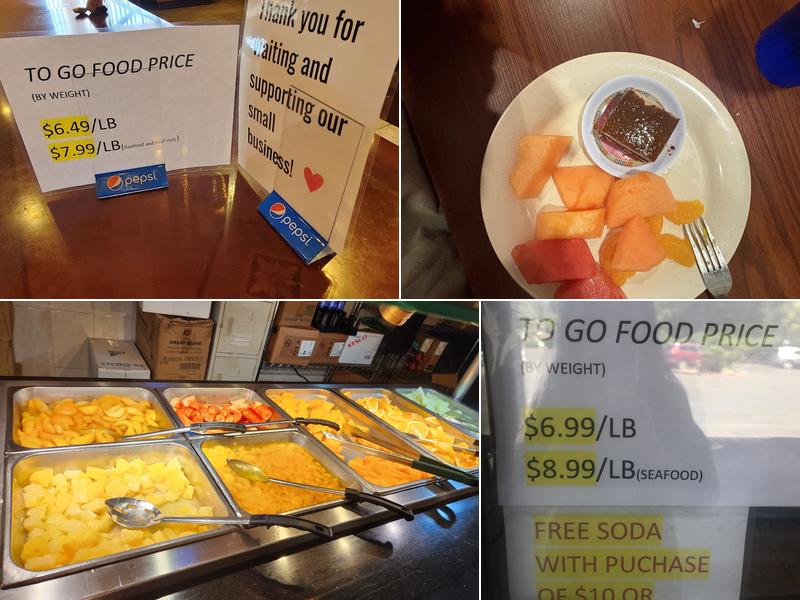 Asian Grand Buffet Menu