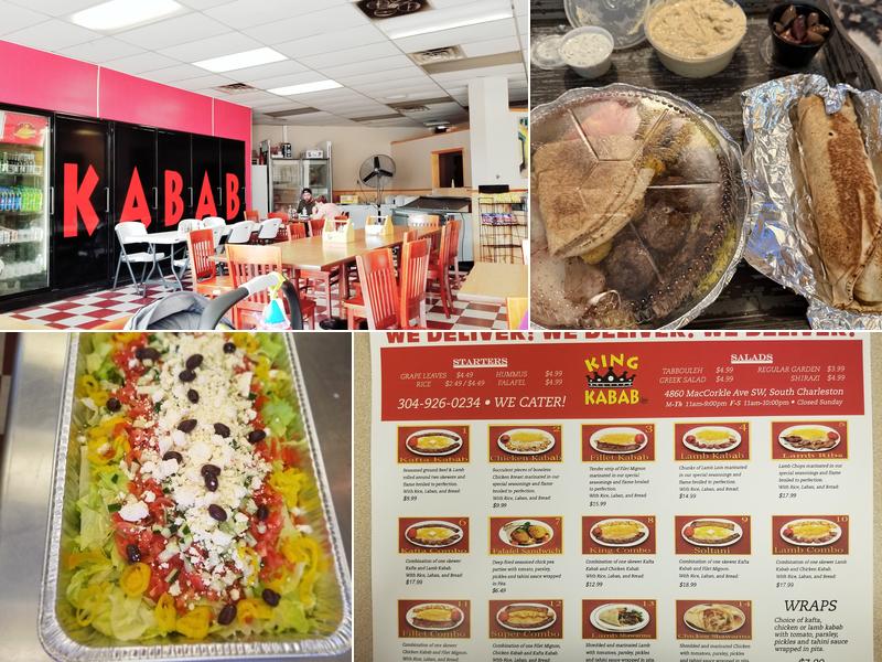 King Kabab South Charleston Menu