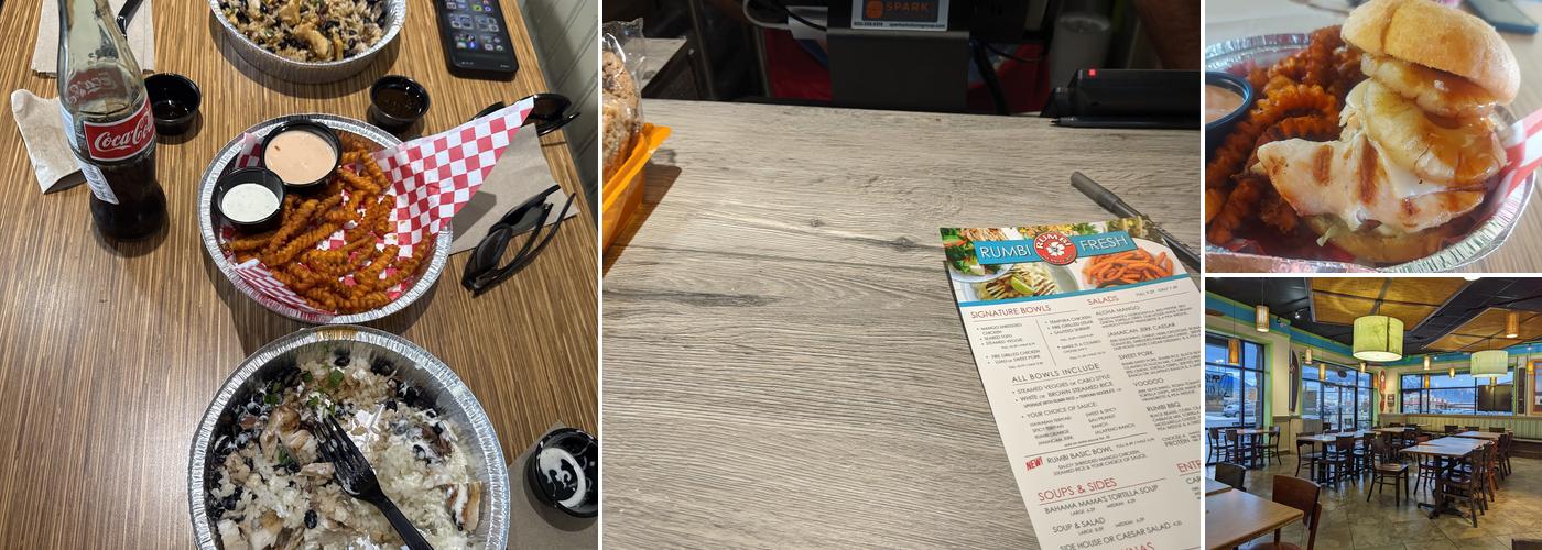 Rumbi Island Grill Menu